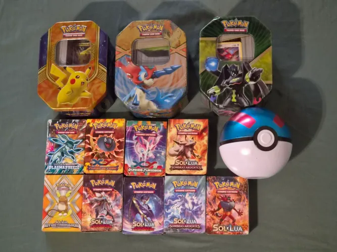 Lote pokémon TCG (algumas cartas de valor alto)
