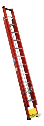 Escada Reta WBertolo EAFV-23 Fibra de Vidro 23 Degraus Extensível 7,2m
