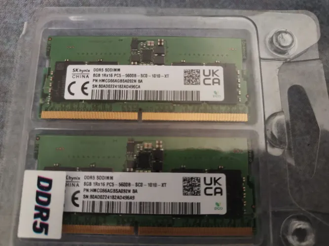 Memória RAM DDR5 8GB SK Hynix