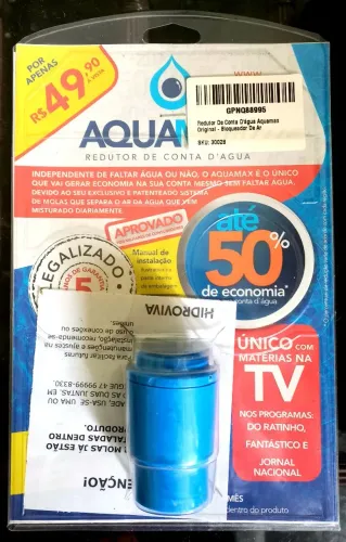 Redutor de conta d'água Aquamax