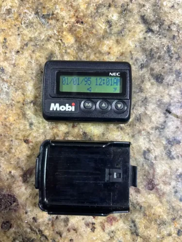 FUNCIONANDO - Pager NEC Mobi, "bip"