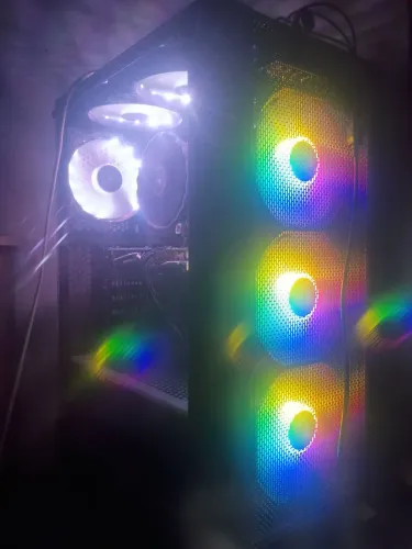 Pc Proc. Intel I5 11400F 16GB RAM DDR4 SSD 480GB PLACA DE VIDEO RX580 8GB