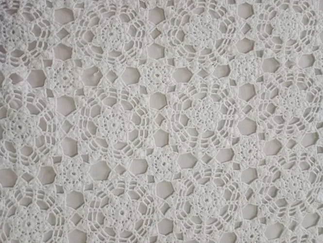 Colcha de  crochê 
