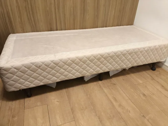 Base de cama box solteiro
