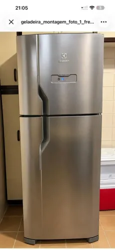 Geladeira Electrolux DFX41 Frost Free Inox - 371L