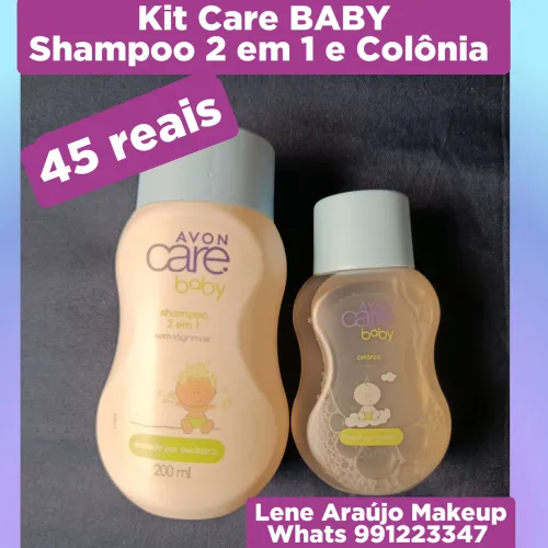 Kit Care BABY Shampoo e Colônia