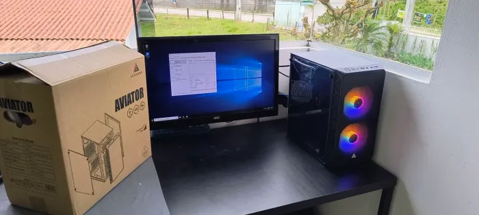 PC INTEL I7 + MONITOR 24" 12X SEM JUROS
