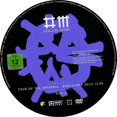 Depeche Mode - Tour Of The Universe. Live In Barcelona (autorado) (2dvds)