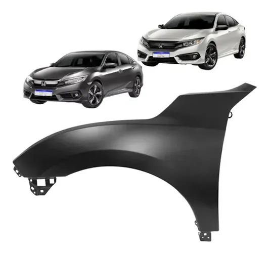 Paralama Honda Civic G10 2017 2018 2019 2020 2021 L.e Novo