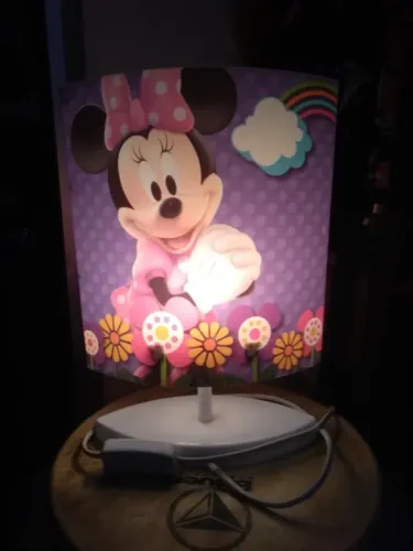 Luminária de Mesa - Infantil - Minnie