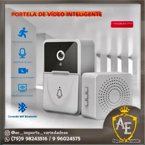 Interfone wifi  com câmera  
