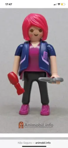 Playmobil figura da série 5 cabelereira