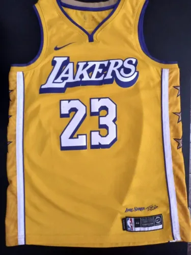 Regata NBA Nike LeBron James Lakers City Edition 19/20 Original Raro