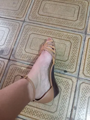 Sandália feminina marrom 36