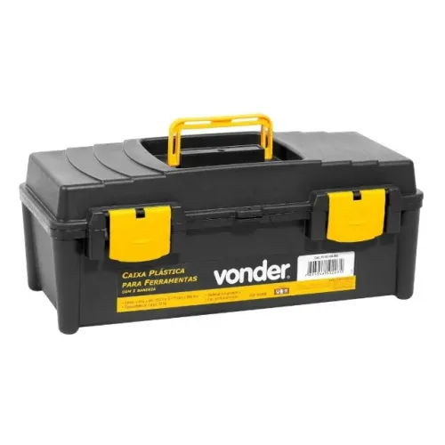 Caixa Plástica para Ferramentas VD4038 Vonder