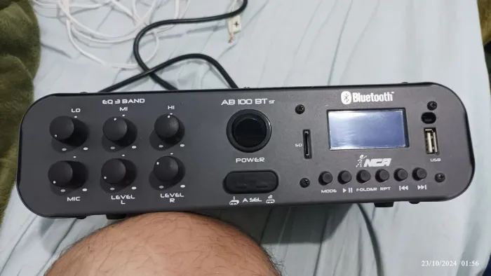 Amplificador nca ABT 100 BT ST 100w 