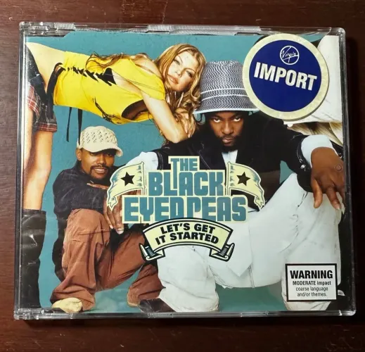 CD Single The Black Eyed Peas - Let's Get It Started