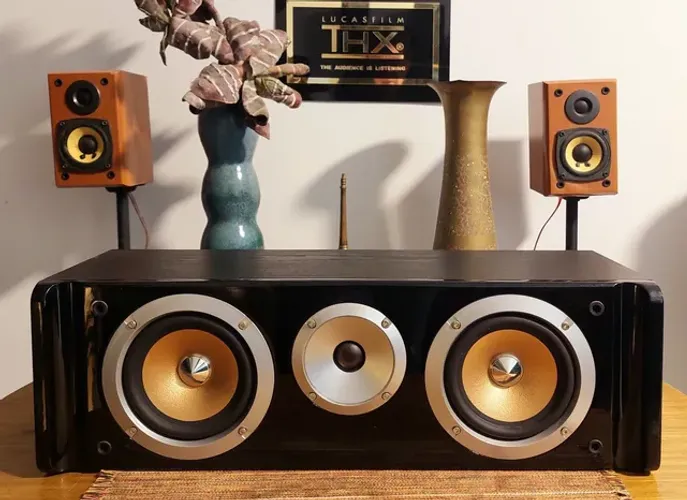 CENTRAL PURE ACOUSTICS QX 900c 150w 89dB 65Hz 4 a 8ohms .WWW.BASSOFFICEHT.COM.BR