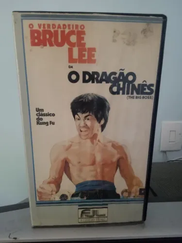 Bruce Lee O dragão chinês Vhs original
