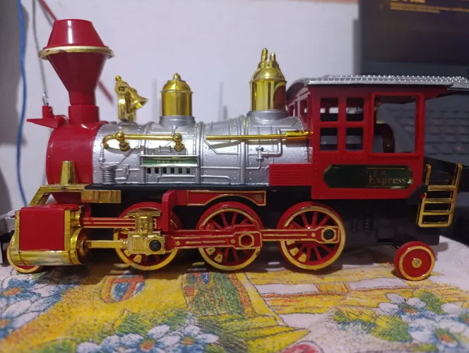 Locomotiva Denver express 1994 - Maria fumaça