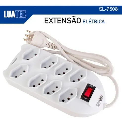 Extensão Elétrica 1,5m Luatek