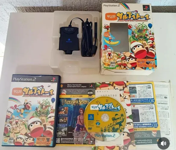 Ape escape do ps2 + camera