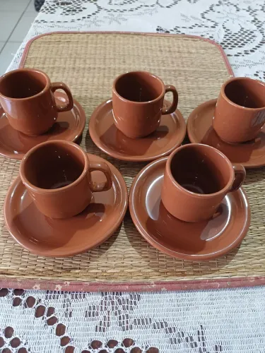 Conjunto para Café em Cerâmica Original 