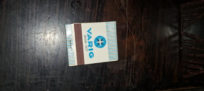 Caixa de fósforos Varig - Colecionável
