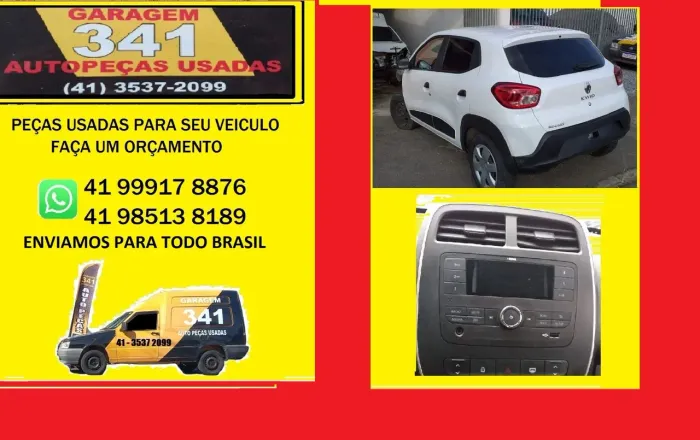 Peças Usadas Renault Kwid - Orçamento
