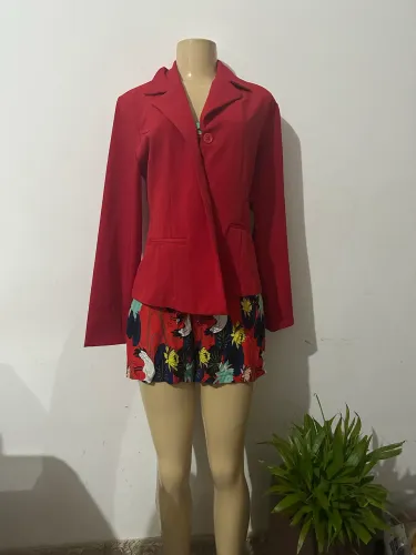 Blazer vermelho 