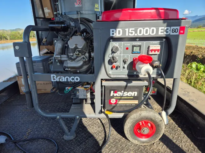 Gerador Branco BD 15000 e3 - 14Kva Diesel