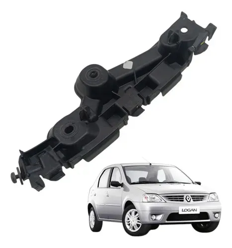 Guia Parachoque Dianteiro Esquerdo Renault Logan 1.0 2009
