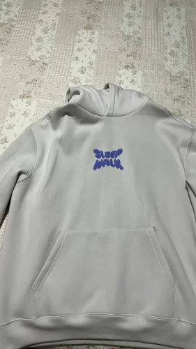 Moletom cinza utilizado apenas 1 vez 