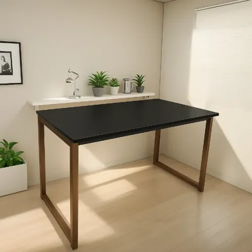 Mesa de Madeira Dobrável e Portátil- Versátil, Funcional e Moderna!