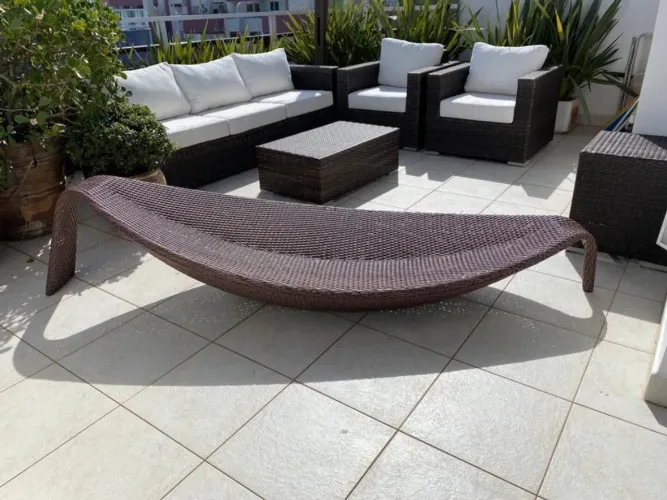 Chaise importada Dedon para área externa - oportunidade!