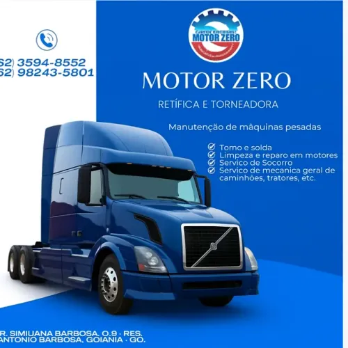 Retífica e Torneadora Motor Zero - Peças e Serviços para linha Diesel.