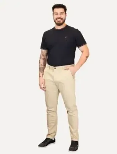 Calça Tommy Hilfiger Masculina de Sarja