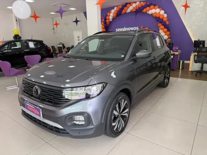 IPVA 2026 Grátis | Volkswagen T-Cross 1.0 TSI Flex 12V 5P Aut. 2024 + Rodas 17''