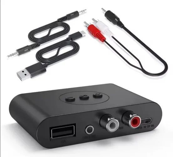 Adaptador Bluetooth Receptor/Transmissor de Áudio