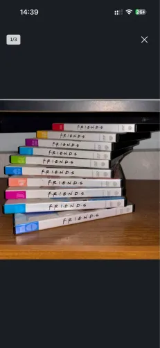 Box de DVD Friends completo nunca usado