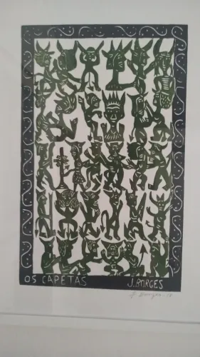 Xilogravura  - J. BORGES