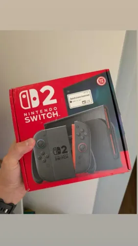Nintendo switch 2 1 ano de garantia