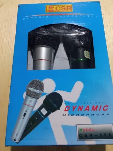 Microfone duplo novo!