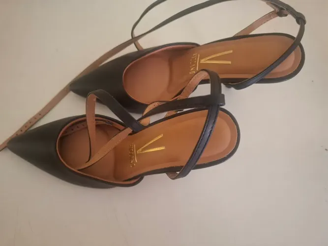 Scarpin Preto Nova Perfeita Altura 6cm