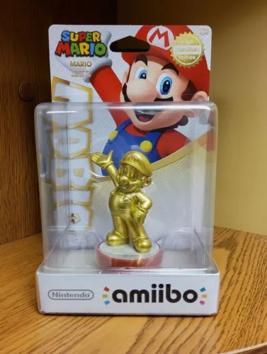Amiibo gol Mario lacrado 