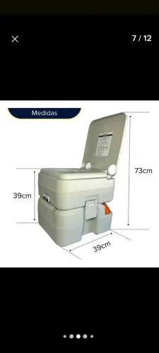 Banheiro Químico Portátil 20 L