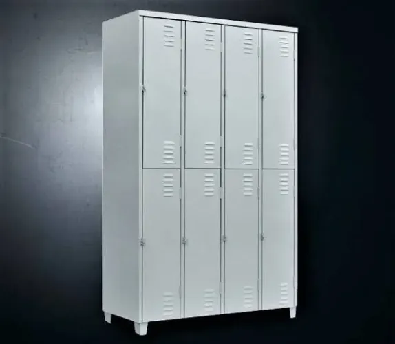 Armário de aço roupeiro 8 portas grandes, direto da fábrica, entrega grátis para Ribeirão 
