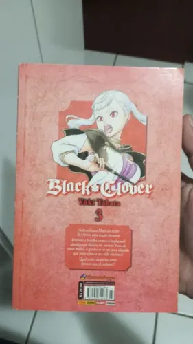 Mangá Black Clover - Volume 3 Yuki Tabata