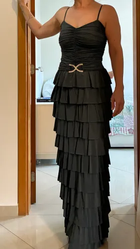 Vestido longo de festa
