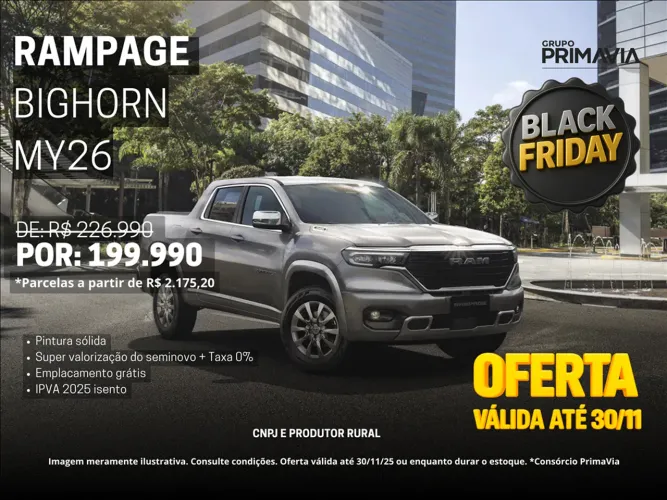 Ram Rampage BIG Horn 4X4 Turbo Diesel Automático 2026